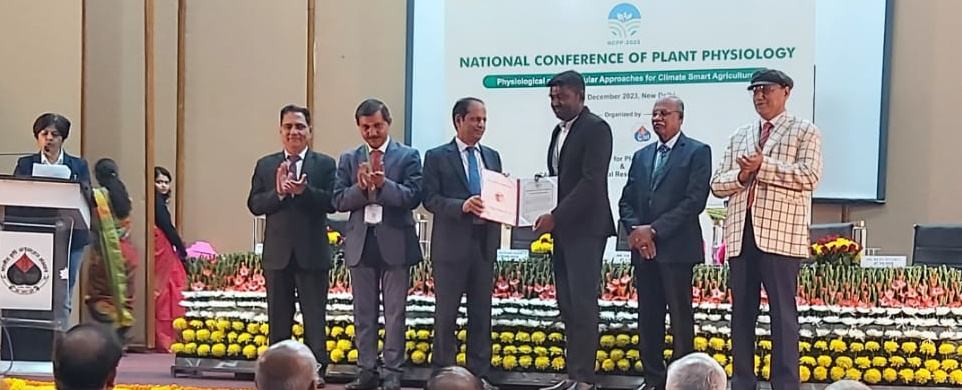 Dr. Pasala Rathnakumar received G S Sirohi Best Paper Award-2023