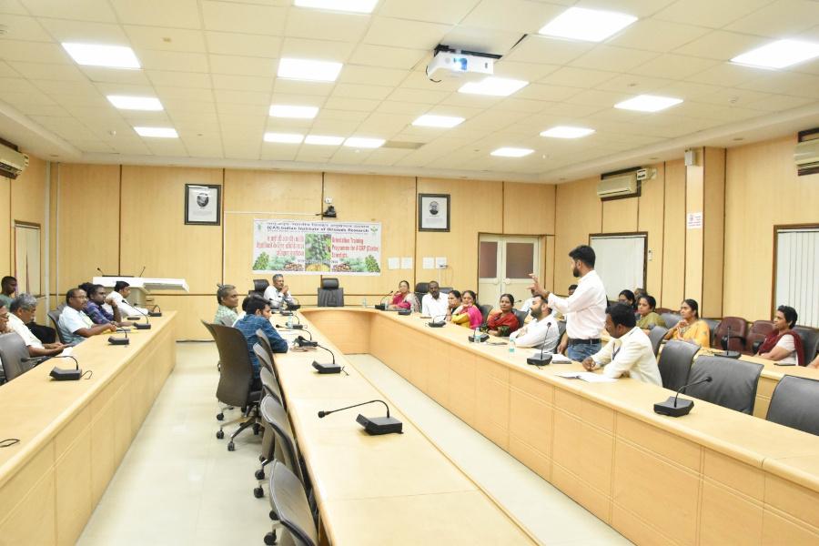 Valedictory session on orientation training programme for AICRP-Castor scientists
