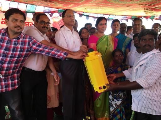 Photo - Distribution of critical inputs to SC communities in Venkatapur, Medak district