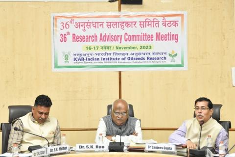 36th Research Advisory Committee Meeting at ICAR-IIOR during 16-17th, November-2023